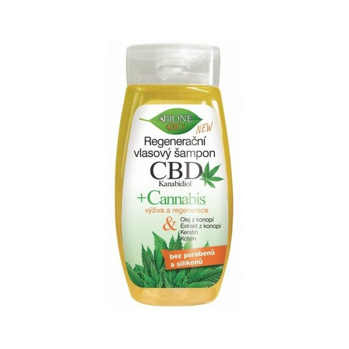 Regenerating CBD Cannabidiol Shampoo, 260 ml
