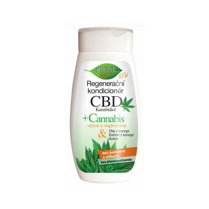 Herstellende CBD-conditioner met cannabidiol