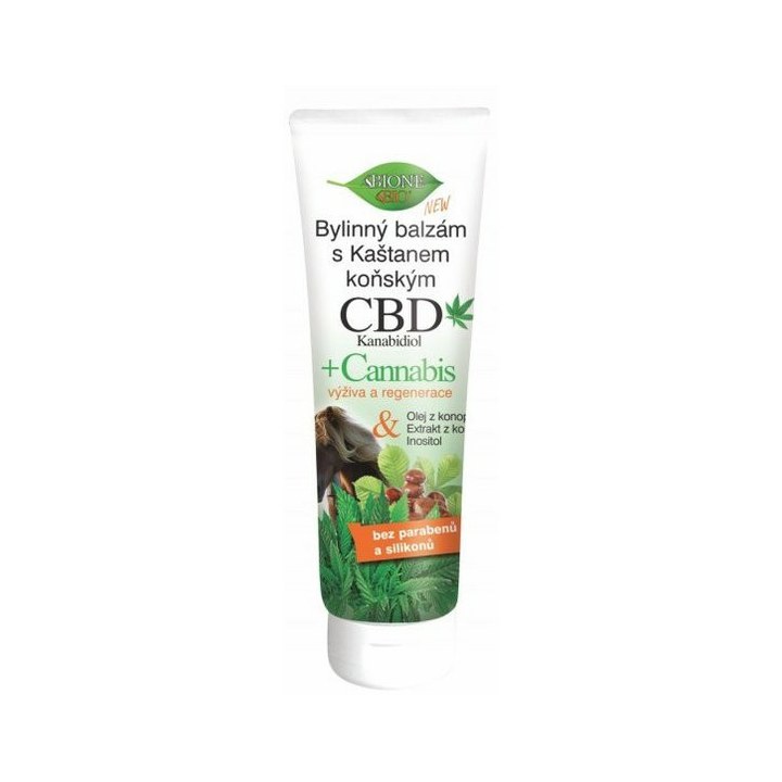Herbal Balm with Horse Chestnut and CBD Cannabidiol, 300 ml
