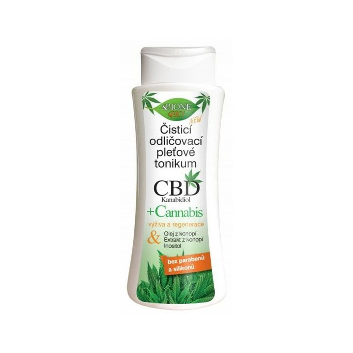 CBD Cannabidiol Facial Cleansing Toner, 255 ml