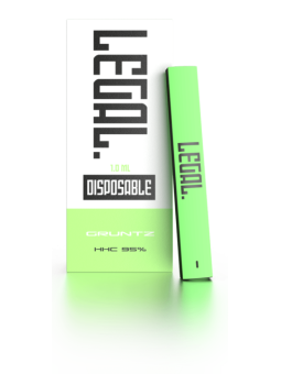 LEGAL. Gruntz. 0% THC 0% CBD