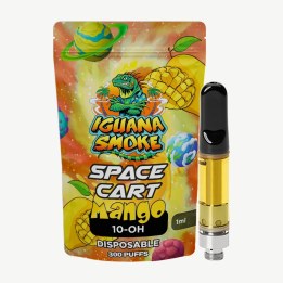 Iguana Smoke 10-OH-HHC 90% Cartridge 2 ml - Mango