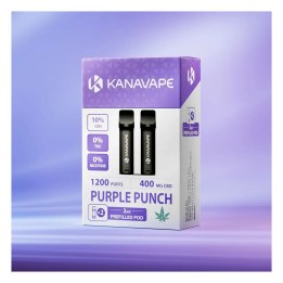 Kanavape CBD-podcartridges 2 x 2 ml - Purple Punch