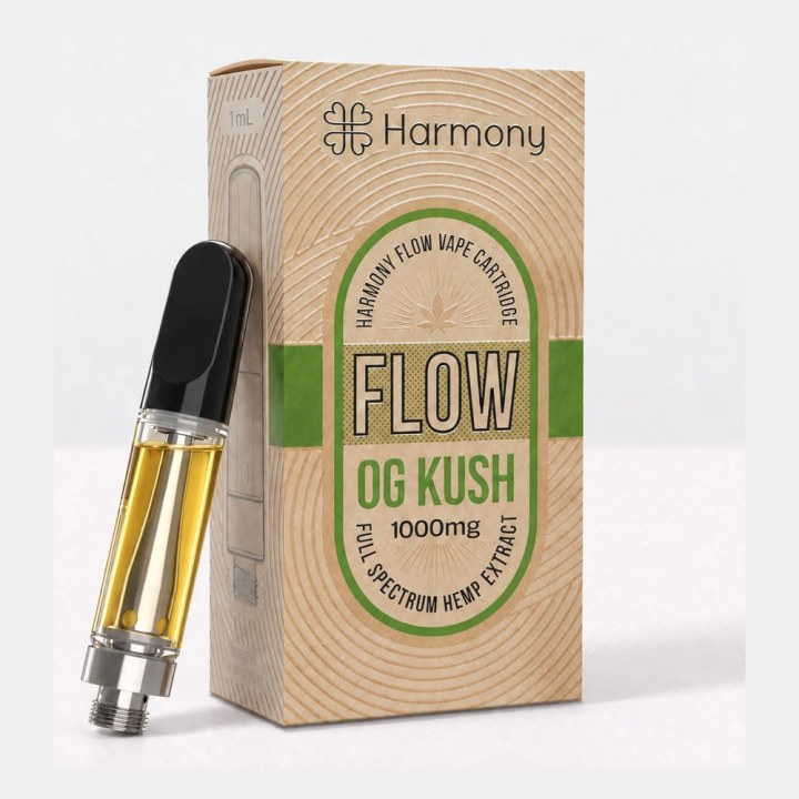 Harmony Flow CBD-vapecartridge 1 ml - OG Kush