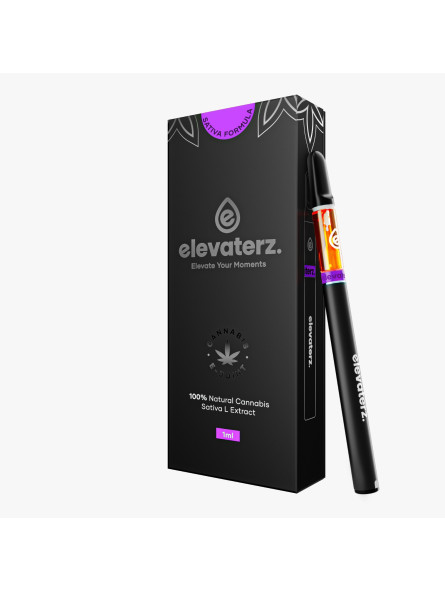 Elevaterz Starter Kit Purple Gelato 1ml. 0% THC 0% CBD
