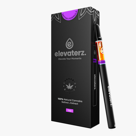Elevaterz Starter Kit Purple Gelato 1ml. 0% THC 0% CBD