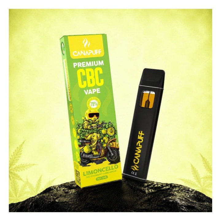 Canapuff CBC Vape 79% 1 ml - Limoncello
