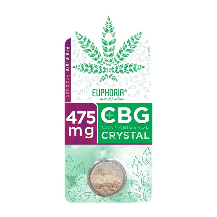 Euphoria Pure CBG Crystal 475 mg 0,5 g