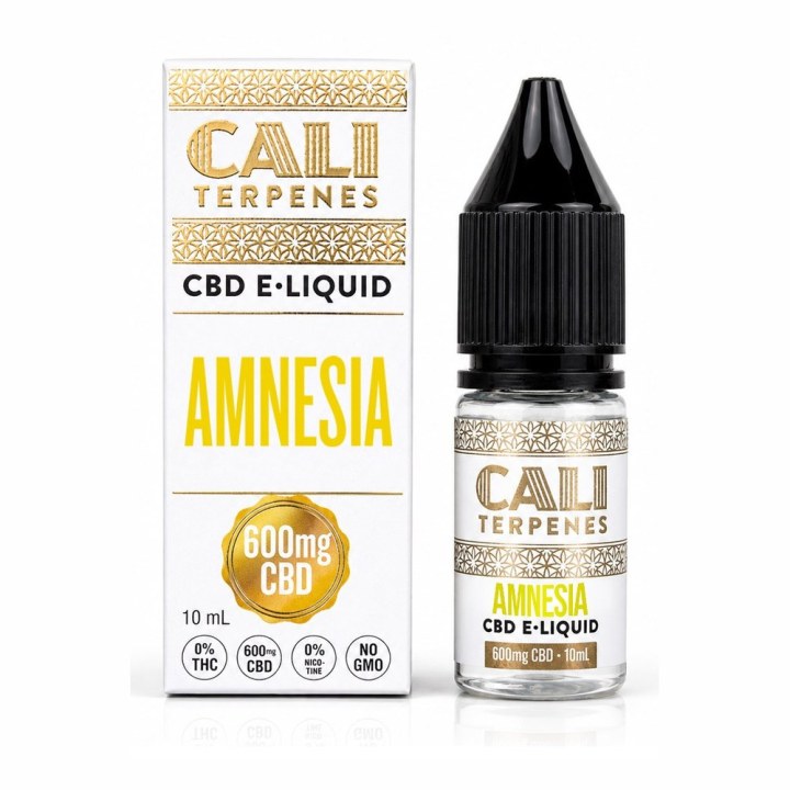 Cali Terpenes CBD E-Liquid 600 mg 10 ml - Amnesia