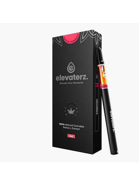 Elevaterz Starter Kit Cherry Limonade 1ml. 0% THC 0% CBD