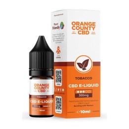 Orange County CBD-e-liquid 300 mg 10 ml - Tabak