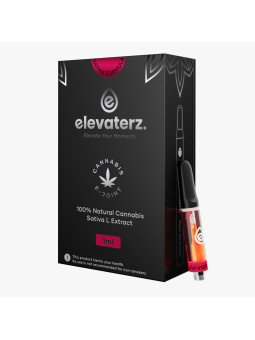 Elevaterz 510 Thread Cartridge Cherry Limonade 1ml. 0% THC 0% CBD