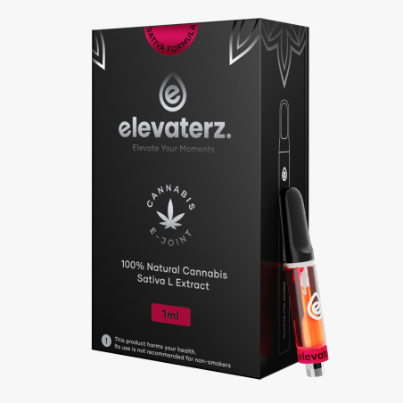 Elevaterz 510 Thread Cartridge Cherry Limonade 1ml. 0% THC 0% CBD