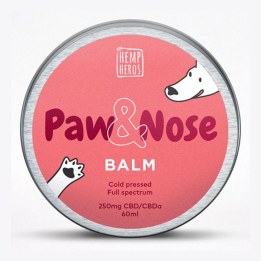 Hemp Heros Paw & Nose Balm for Pets 250 mg CBD 60 ml