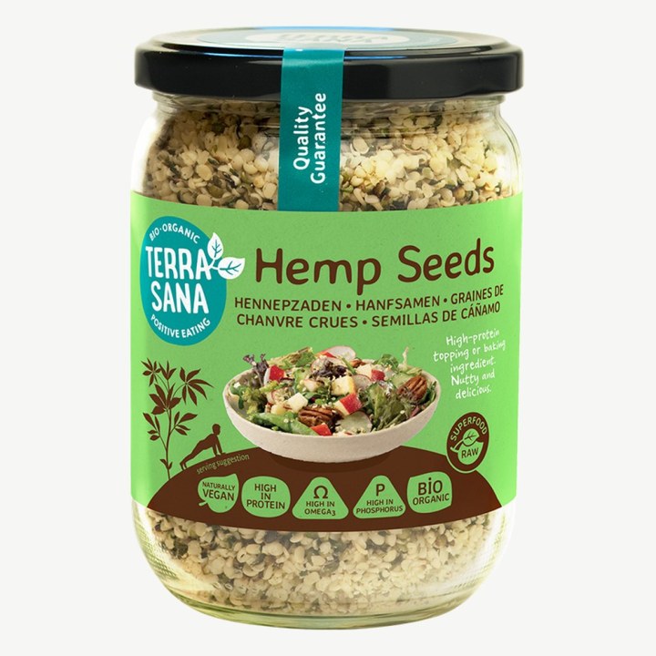 TerraSana Organic Hulled Hemp Seeds 275 g