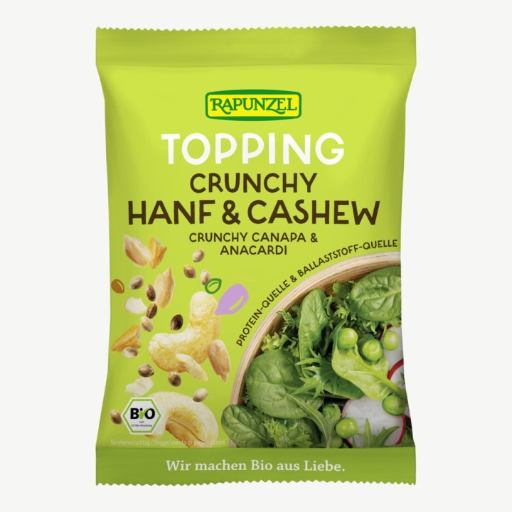 Rapunzel Crunchy Hemp & Cashew Topping 100 g