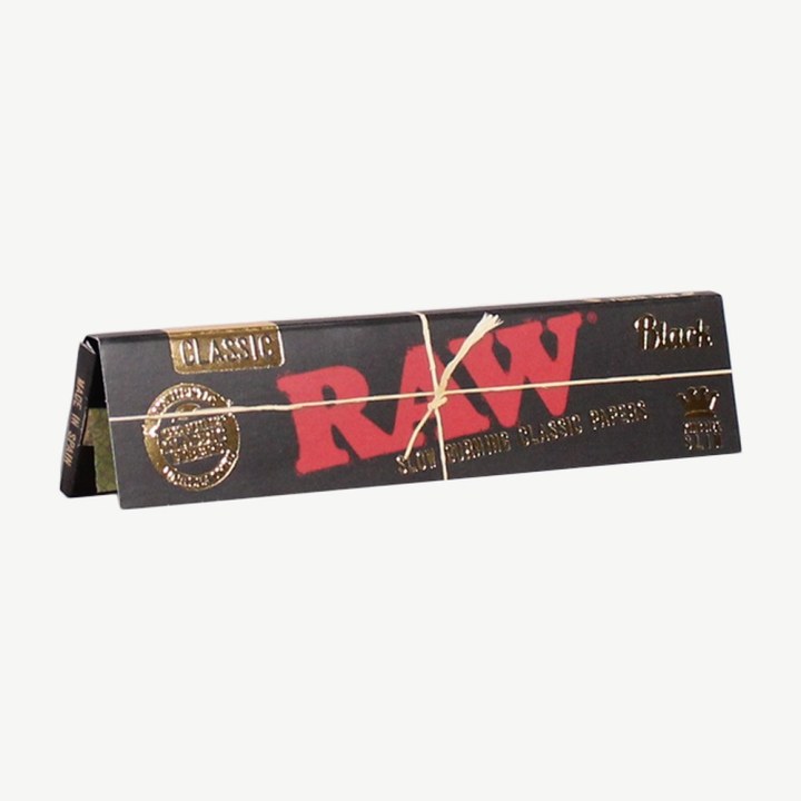 RAW Black King Size Slim Vloei