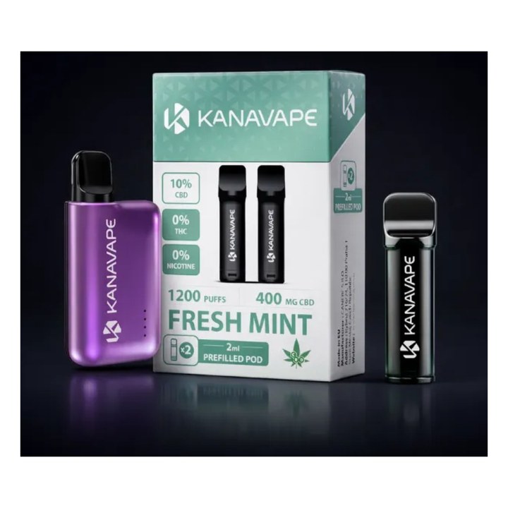Kanavape CBD Starter Kit (Battery + 2 Pods)